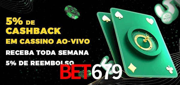Promoções do cassino ao Vivo BET679